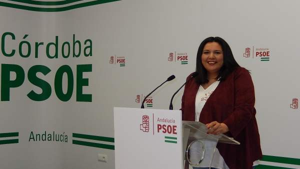 La vicesecretaria general de Política Municipal del PSOE de Córdoba, Dolores Amo La vicesecretaria general de Política Municipal del PSOE de Córdoba, Dolores Amo