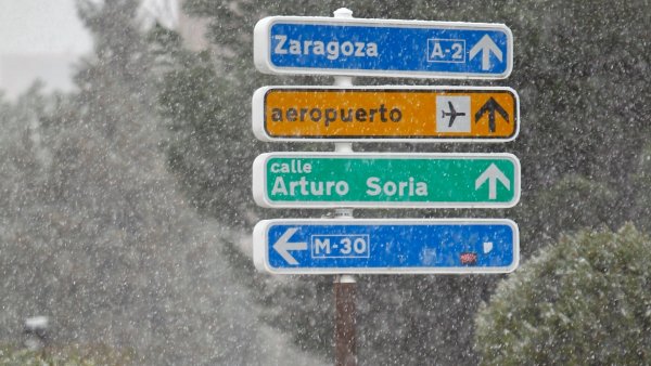 Señales bajo la nieve Señales bajo la nieve
