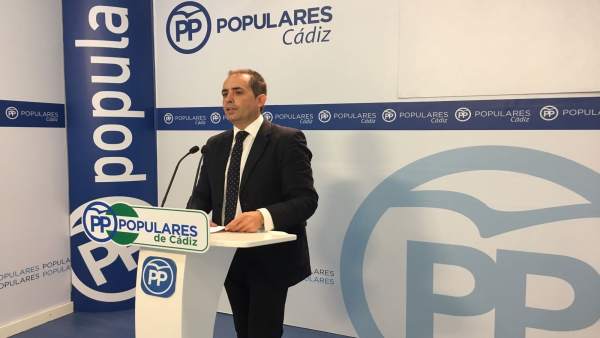 El parlamentario popular, Antonio Saldaña El parlamentario popular, Antonio Saldaña