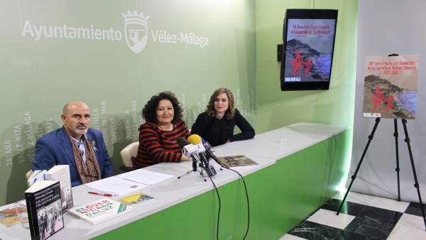 Presentación del homenaje a la desbandá en Vélez Málaga Presentación del homenaje a la desbandá en Vélez Málaga