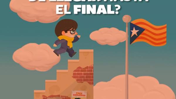 Imagen del videojuego Puigdemont Go! Imagen del videojuego Puigdemont Go!