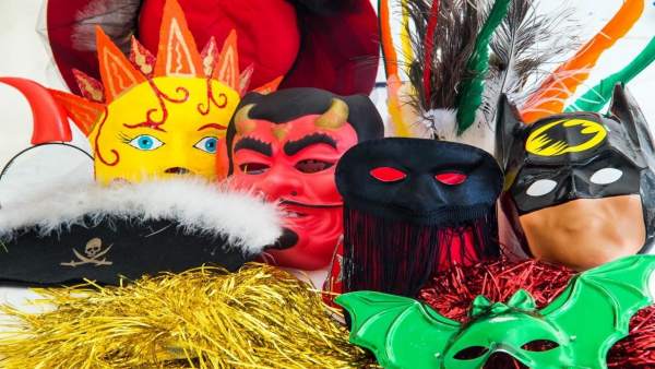 Artículos de carnaval, máscaras, disfraz Artículos de carnaval, máscaras, disfraz