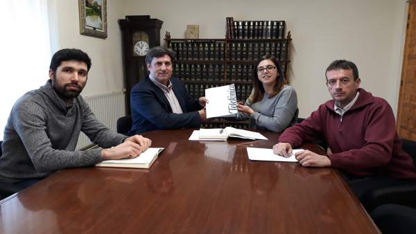 Responsables Lerma y de Telefónica. Responsables Lerma y de Telefónica.