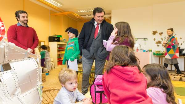 Visita al colegio Vital Alsar Visita al colegio Vital Alsar