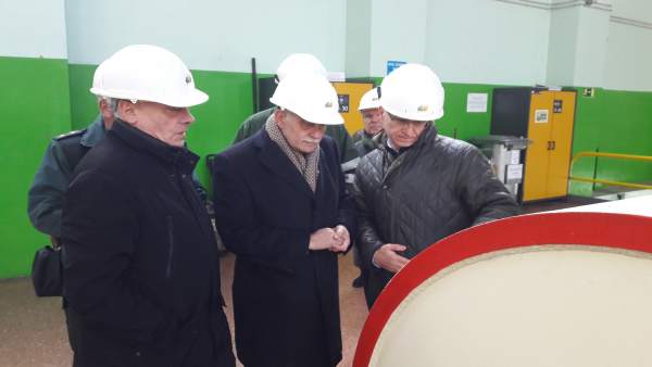 Visita del subdelegado a Ricobayo Visita del subdelegado a Ricobayo