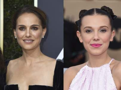 Natalie Portman y Millie Bobby Brown
