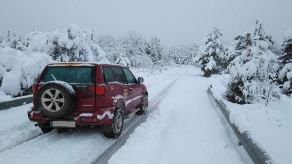 Nieve en la zona del Moncayo Nieve en la zona del Moncayo