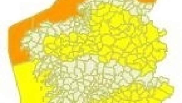 Alerta en Galicia para el miércoles 7 de febrero Alerta en Galicia para el miércoles 7 de febrero