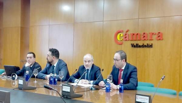Víctor Caramanzana en rueda de prensa Víctor Caramanzana en rueda de prensa