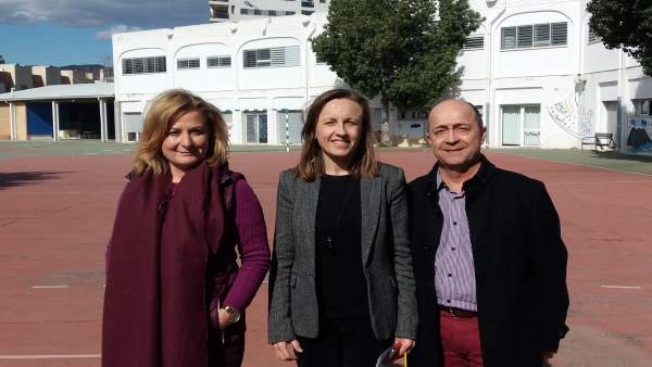 Fernández visita el CEE 'Princesa Sofía' Fernández visita el CEE 'Princesa Sofía'