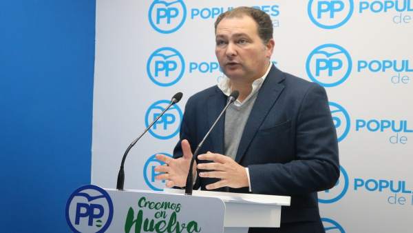 David Toscano, secretario general del PP de Huelva. David Toscano, secretario general del PP de Huelva.