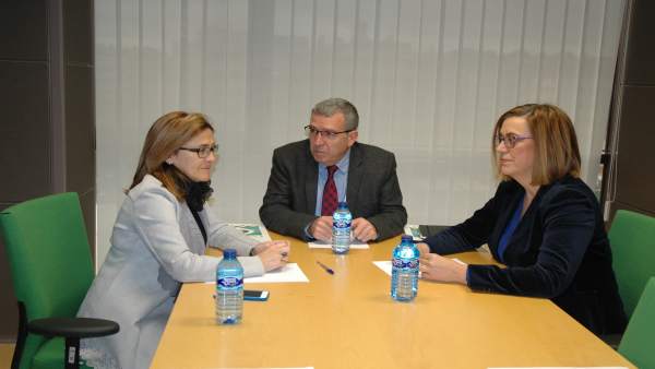 Encuentro de mandatarios en la Diputación de Zamora. Encuentro de mandatarios en la Diputación de Zamora.