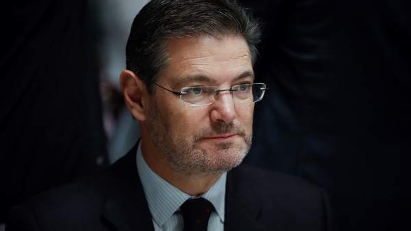 El ministro de Justicia, Rafael Catalá, en una imagen de archivo. El ministro de Justicia, Rafael Catalá, en una imagen de archivo.