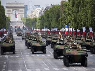 Desfile militar del 14 de Julio en Francia