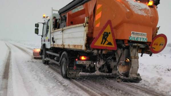 Quitanieves, nieve, carretera Quitanieves, nieve, carretera