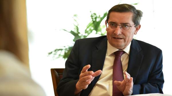 El presidente de la Diputación de Granada, José Entrena El presidente de la Diputación de Granada, José Entrena
