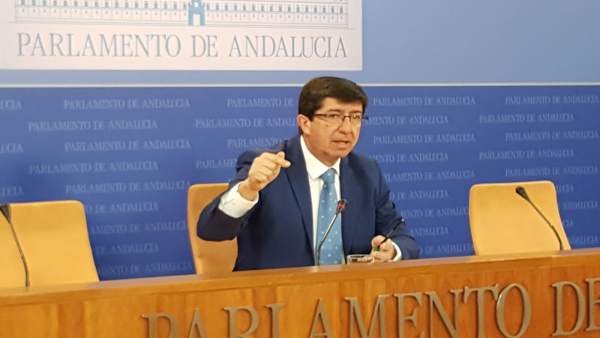 Juan Marín, este miércoles Juan Marín, este miércoles