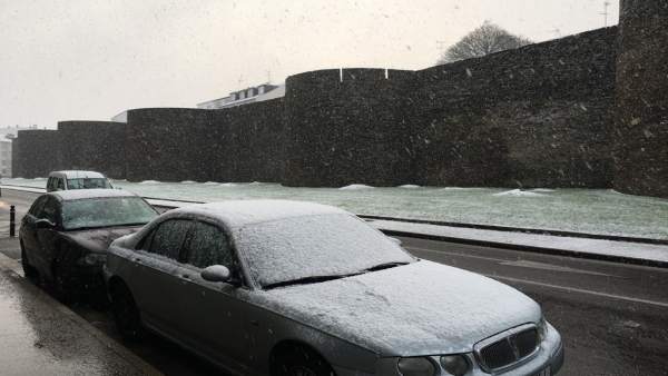 NIEVE EN LUGO NIEVE EN LUGO