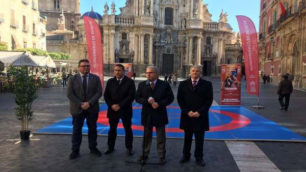 Presentación del 84º Campeonato de España Senior de Luchas Olímpicas Presentación del 84º Campeonato de España Senior de Luchas Olímpicas