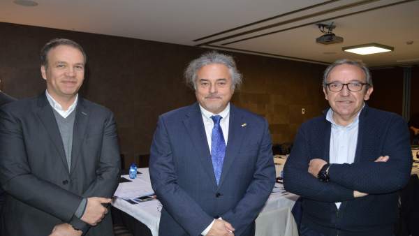 Emili Monsó, Enric Ticó y Xavier Bigordà Emili Monsó, Enric Ticó y Xavier Bigordà