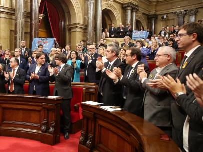 Pleno independencia Cataluña