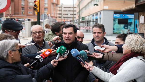 Juanma Moreno, presidente del PP-A Juanma Moreno, presidente del PP-A