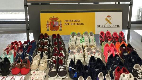 Productos confiscados por la Guardia Civil Productos confiscados por la Guardia Civil
