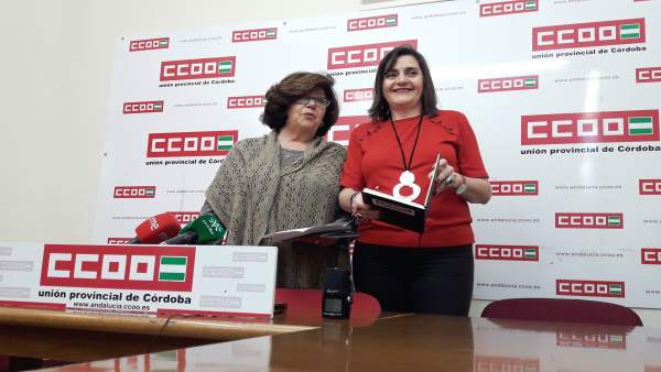 Medina y Borrego en la rueda de prensa Medina y Borrego en la rueda de prensa