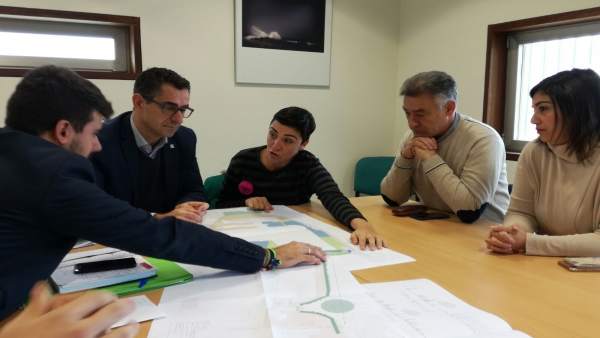 Directora-gerente de la APPA, Mariela Fernández-Bermejo, en Barbate Directora-gerente de la APPA, Mariela Fernández-Bermejo, en Barbate