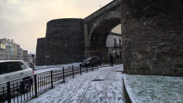 NIEVE EN LUGO NIEVE EN LUGO