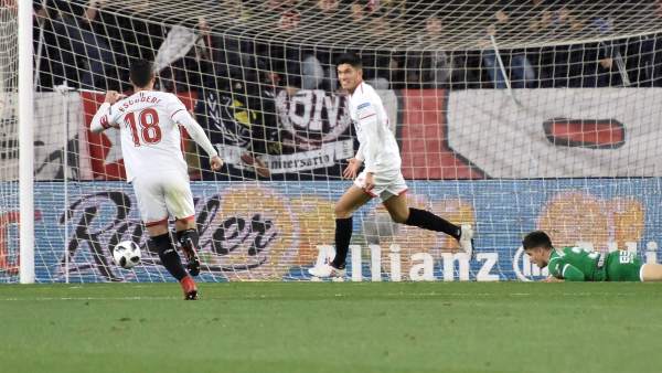 Gol del Sevilla al Leganés Gol del Sevilla al Leganés