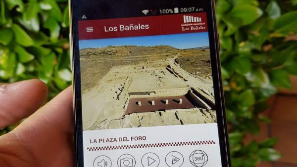Una nueva aplicación permite disfrutar del yacimiento de Los Bañales Una nueva aplicación permite disfrutar del yacimiento de Los Bañales