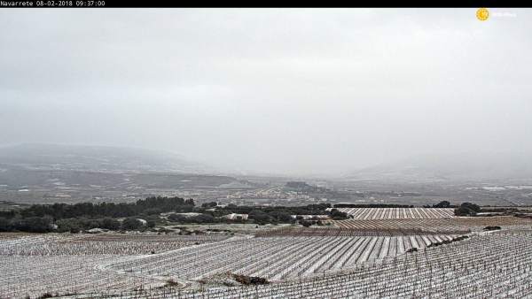 Imagen de Navarrete, con nieve Imagen de Navarrete, con nieve