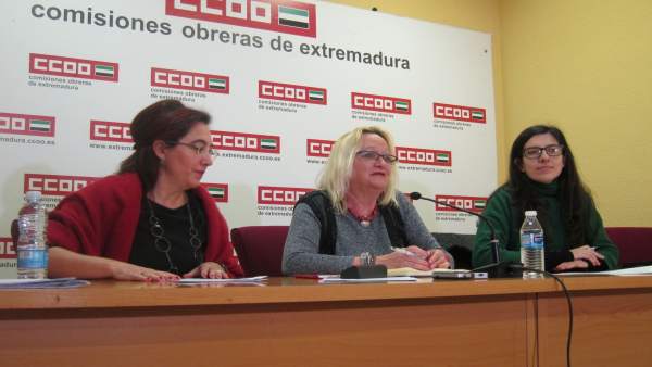Secretaria general de CCOO Extremadura, Encarna Chacón Secretaria general de CCOO Extremadura, Encarna Chacón