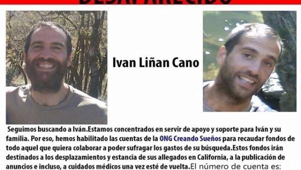 Cartel de búsqueda del joven de Maracena desaparecido en California Cartel de búsqueda del joven de Maracena desaparecido en California