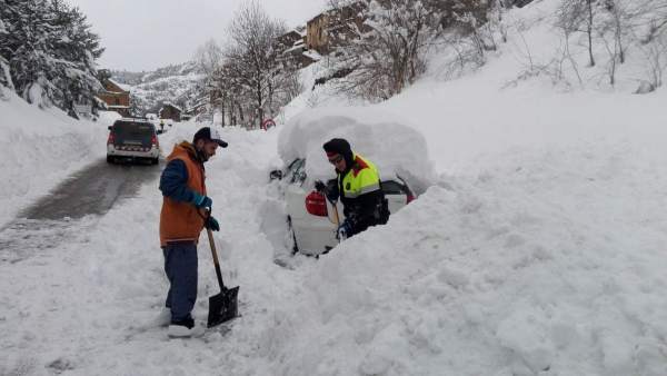 Temporal de nieve en Catalunya Temporal de nieve en Catalunya