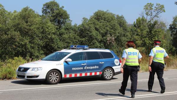 Coche patrulla de Mossos Coche patrulla de Mossos