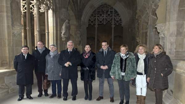Patronato de Santa María la Real con Ceniceros y Barkos Patronato de Santa María la Real con Ceniceros y Barkos