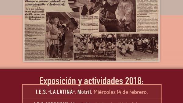 Institutos de la provincia acogerán actividades para recordar La Desbandá Institutos de la provincia acogerán actividades para recordar La Desbandá