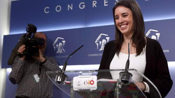 Irene Montero, diputada de Unidos Podemos. Irene Montero, diputada de Unidos Podemos.