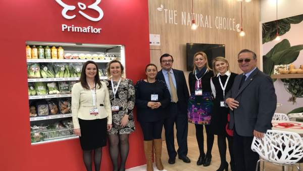 Las empresas almerienses muestran la calidad del sector en 'Fruit Logística'. Las empresas almerienses muestran la calidad del sector en 'Fruit Logística'.