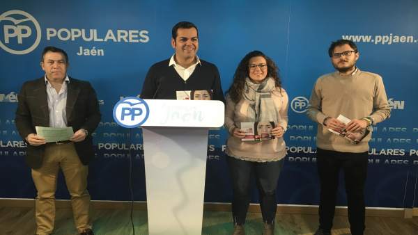 Requena presenta la campaña del PP de Jaén. Requena presenta la campaña del PP de Jaén.
