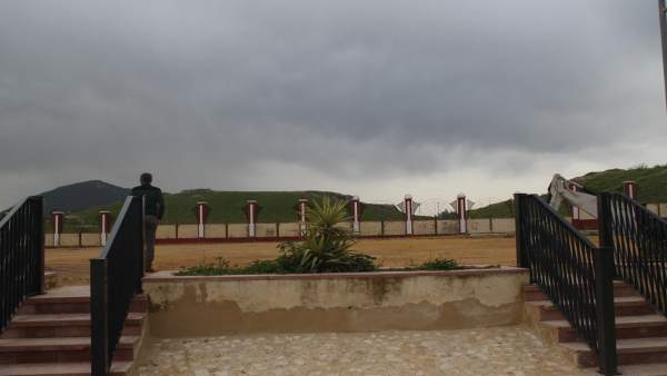 Obras en el parque Fuentenueva Obras en el parque Fuentenueva