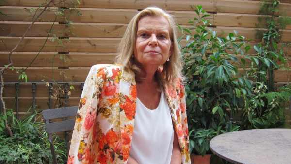La escritora Carme Riera La escritora Carme Riera