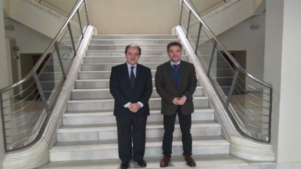 El presidente y el vicepresidente de la Asociación Profesional de la Magistratur El presidente y el vicepresidente de la Asociación Profesional de la Magistratur