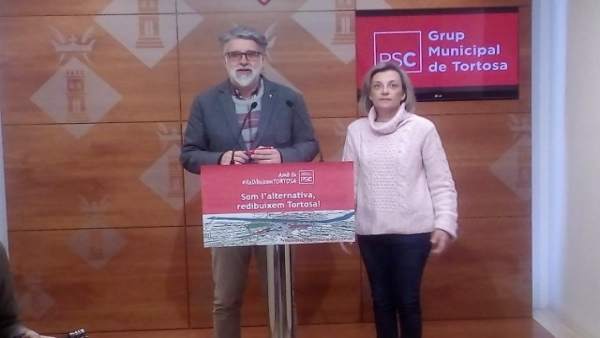 Enric Roig y Dolors Bel (PSC) Enric Roig y Dolors Bel (PSC)