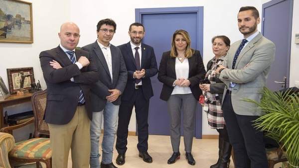 La presidenta de la Junta, Susana Díaz, en un acto en La Línea La presidenta de la Junta, Susana Díaz, en un acto en La Línea