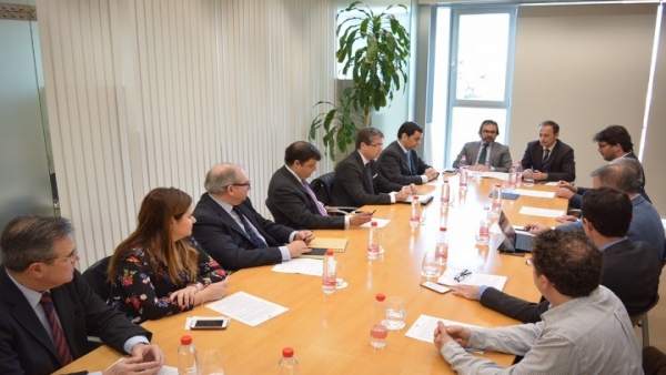 Imagen de la primera reunión de la Mesa Turística del AVE Imagen de la primera reunión de la Mesa Turística del AVE