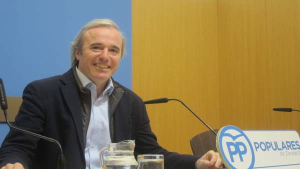 Jorge Azcón , concejal del PP Jorge Azcón , concejal del PP