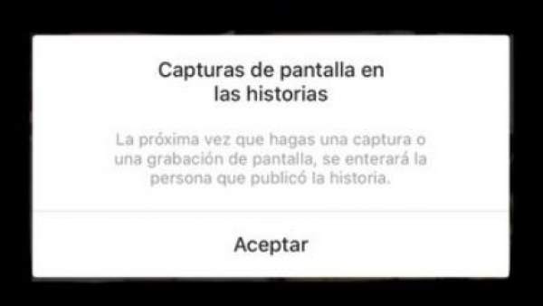 Aviso de Instagram Aviso de Instagram